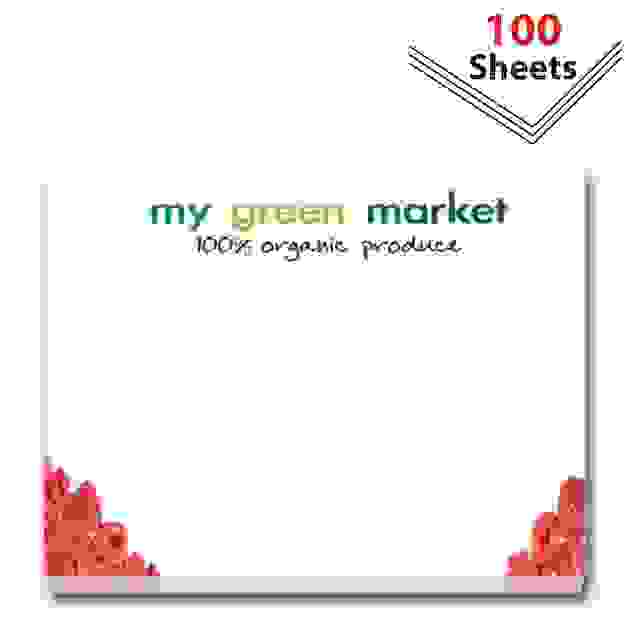 Category Sticky Notes & Cubes