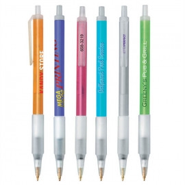 Product: Bic Clic Stic Ice w/Rubber Grip Pen