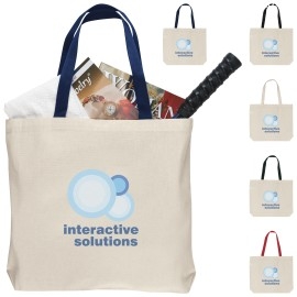 Product: 7 oz. Natural Cotton Shoulder Tote