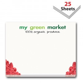 Product: Promotional Sticky Notes  - 4 x 3 pad 25 sheets