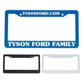 Product: Custom License Plate Frame