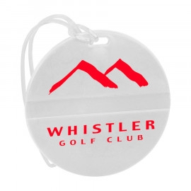 Product: Round Golf Bag Tag