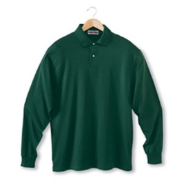 Product: Jerzees Long Sleeve Blended Jersey Polo