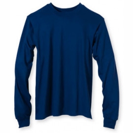 Product: Hanes Beefy 6.1 oz. Cotton Long Sleeve T-Shirts 