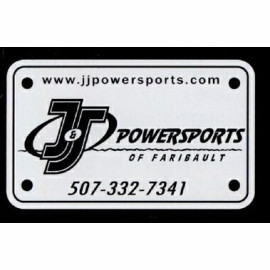 Product: .023" Light Weight Hi-Gloss Polyethylene Motorcycle License Plate