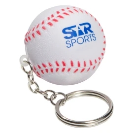 Product: Baseball Squeeze Toy Key Chain