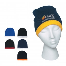 Product: KNIT BEANIE WITH STRIPE