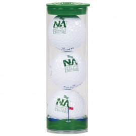 Product: 3 Ball Clear Tube w/ Wilson Ultra Distance Golf Balls