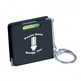 Product: SQUARE LEVEL TAPE MEASURE KEY TAG