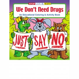Product: We Don't Need Drugs Coloring Book