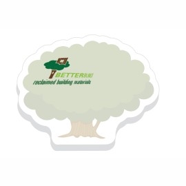 Product: BIC 4"x3" Adhesive Die Cut 25 Sheet Notepad (Tree)