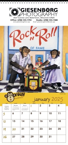 Product: Monkey Business Calendar