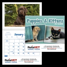 Product: Puppies & Kittens Pocket Calendar