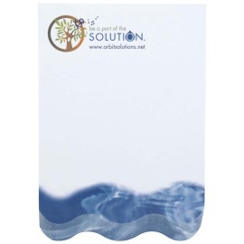 Product: BIC 4"x6" Adhesive Beveled Notepad (Straight Wave End)