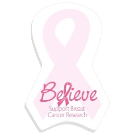Product: BIC 4"x6" Adhesive Die Cut 50 Sheet Notepad (Ribbon)