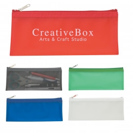 Product: Vinyl Zippered Pencil Case
