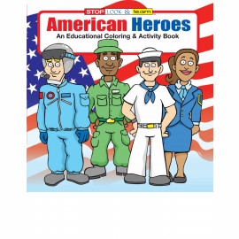 Product: American Heroes Coloring and Activity Book