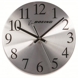 Product: Metal Deluxe Wall Clock (12")