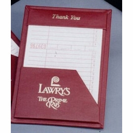 Product: Britiannia Single Panel Horizontal Guest Check Presentor (5"x8 1/2")
