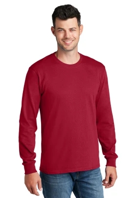 Product: Port & Company ® - Long Sleeve 5.4-oz. 100% Cotton T-Shirt