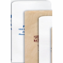 Product: White Kraft Paper Merchandise Bag (14"x21"x3")