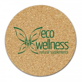 Product: All Natural 4" Circle Cork Coasters