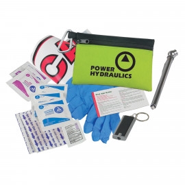 Product: Auto Safety Zipper Tote Kit