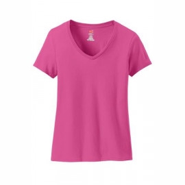 Product: Hanes® Ladies Nano-T® Cotton V-Neck T-Shirt