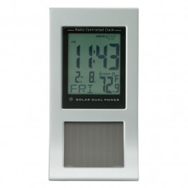 Product: Sol Solar Radio Controlled LED Desk Clock