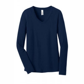 Product: District® Juniors The Concert Tee Long Sleeve V-Neck