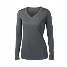 Product: Sport-Tek ® Ladies Long Sleeve V-Neck PosiCharge Competitor Tee