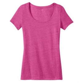Product: District Made® - Ladies Textured Scoop Tee
