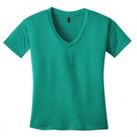 Product: District Made® - Ladies Modal Blend Relaxed V-Neck Tee