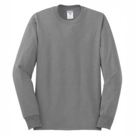 Product: JERZEES® - Heavyweight Blend 50/50 Cotton/Poly Long Sleeve T-Shirt