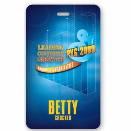 Product: Full Color badge w/Personalization 3x5" - Group 5