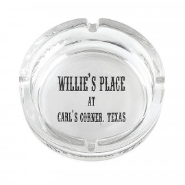 Product: 3 Snuffer Glass Ashtray (4 1/4" Diameter)