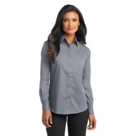 Product: Port Authority® Ladies Long Sleeve Value Poplin Shirt