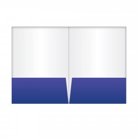 Product: 2 Pocket Presentation Folder w/ Glued Pocket