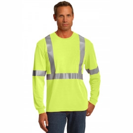 Product: CornerStone® ANSI 107 Class 2 Long Sleeve Safety T-Shirt