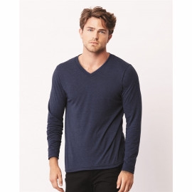 Product: Bella + Canvas - Unisex Long Sleeve V-Neck Tee