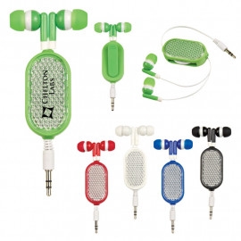 Product: Retractable Reflective Ear Buds