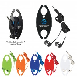 Product: EARBUDS WITH CORD ORGANIZER