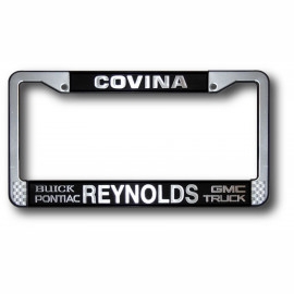 Product: 2 Step Plastic Raised Copy License Plate Frame