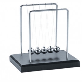 Product: Small Newton's Cradle Game w/ Wood base