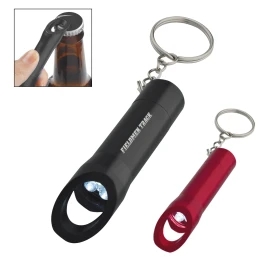 Product: Aluminum LED Flashlight With Bottle Opener