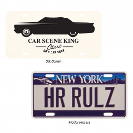 Product: CUSTOM LICENSE PLATE 0.075
