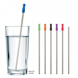 Product: STAINLESS STEEL STRAW WITH CLEANING BRUSH
