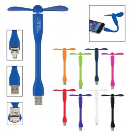 Product: MINI USB FAN WITH 3-WAY CONNECTOR