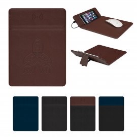 Product: WIRELESS CHARGING MOUSE PAD WITH PHONE STAND