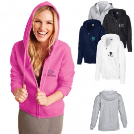 Product: GILDAN® HEAVY BLEND™ LADIES FULL-ZIP HOODED SWEATSHIRT - 8 OZ.